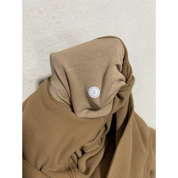 Lululemon Align Pant 28” Leggings Size 2 Brown Camel Tan High Rise Yoga Pants - Picture 9 of 10